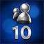 Own 10 tokens