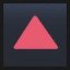 Red Triangle Pointed Up