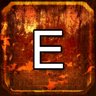 LETTER E