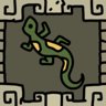 A lizard
