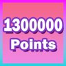 1300000 Points