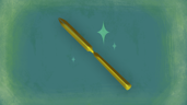 Gold paper knife