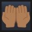Palms Up Together - Medium-Dark Skin Tone
