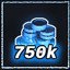 Collect 750,000 gold