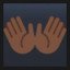 Open Hands - Dark Skin Tone