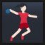 Woman Playing Handball - Light Skin Tone