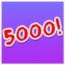 5000 defeated