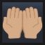Palms Up Together - Medium Skin Tone