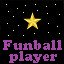 Funball player 1 star
