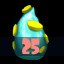 Activate blue plant 25 times!
