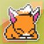 Sleeping fox