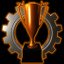 Marathon bronze trophy