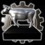 Egg silver trophy