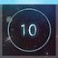 10 Year Badge