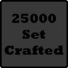 Crafted 25000 Sets!