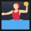 Woman Playing Water Polo - Medium-Light Skin Tone