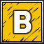 B