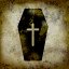 Who is in the coffin?