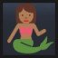 Mermaid - Medium-Dark Skin Tone
