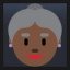 Old Woman - Dark Skin Tone