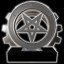 Garage time silver trophy