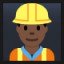 Construction Worker - Dark Skin Tone