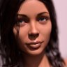 The demure girl