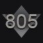 805 level