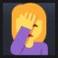 Woman Facepalming