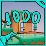1000 meters