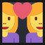 Couple With Heart - Woman, Woman