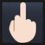 Middle Finger - Light Skin Tone