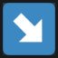 Down-Right Arrow