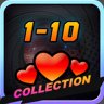 Get three collections in stage 1-10