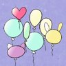 Love balloons