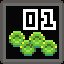 Emerald coins of the level 01 collected