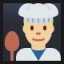 Man Cook - Medium-Light Skin Tone