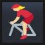 Woman Biking - Medium-Light Skin Tone