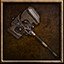 Skilled two handed hammer wielder
