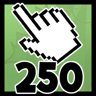 250 Clicks!