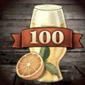 100 witbier bottles