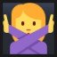 Person Gesturing No