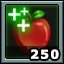 250 items upgraded